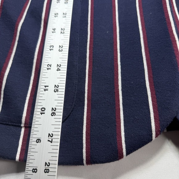 Lauren Ralph Lauren Women XL Stripe Blazer Jacket Gold Button Red White Blue EUC - Picture 12 of 12